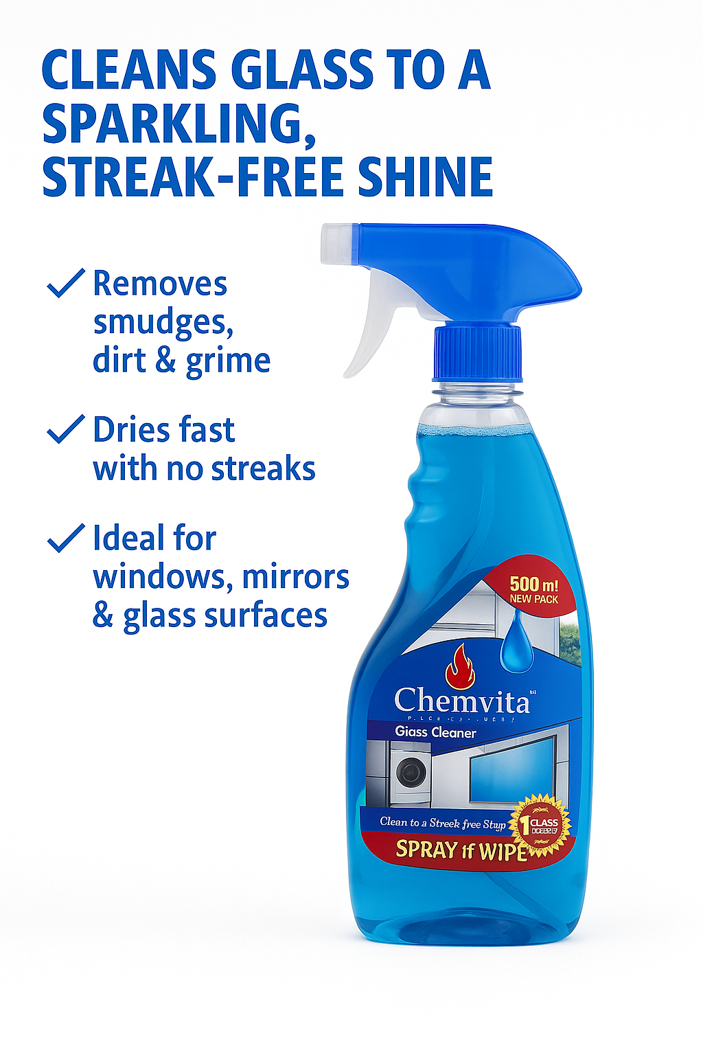 Chemvita Glass Cleaner